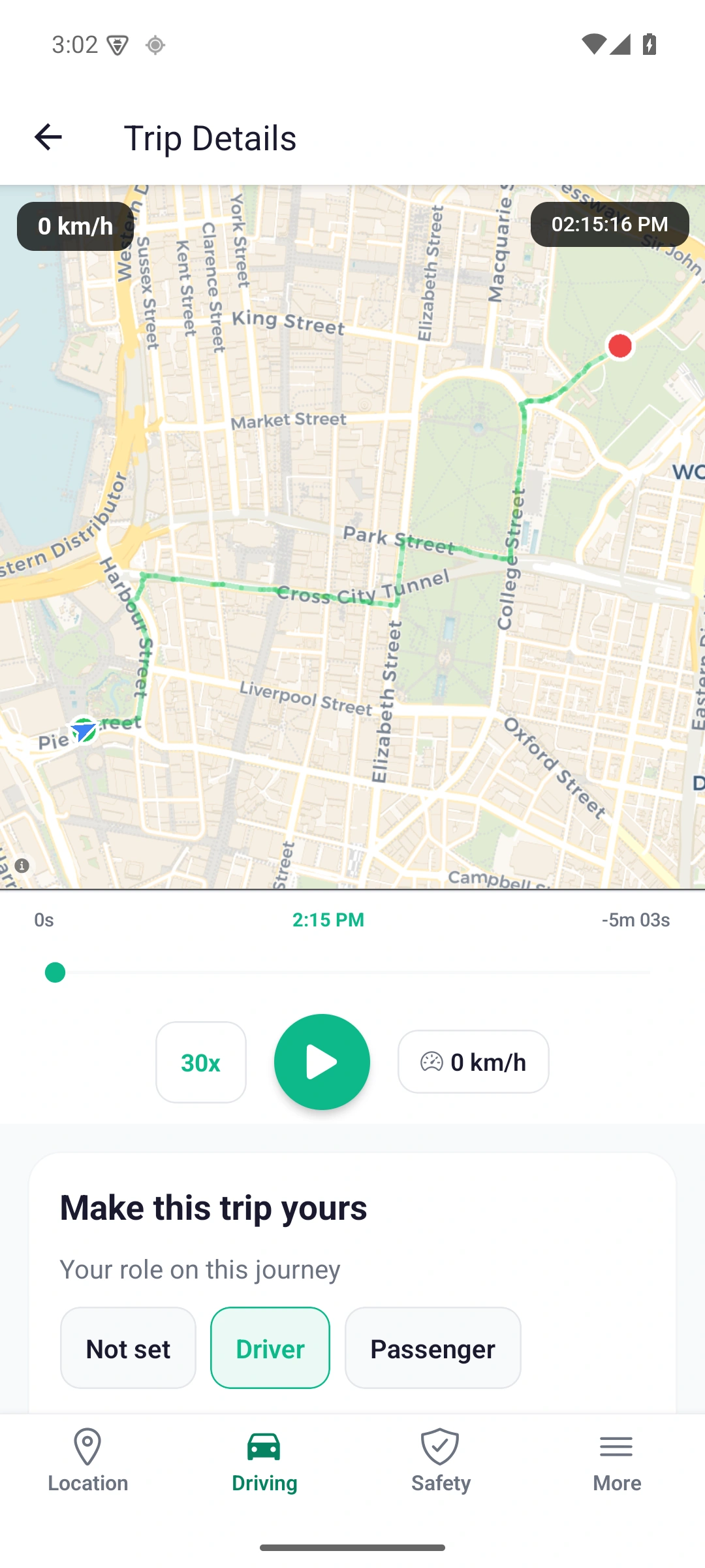 Zamily feature with fictional sample data